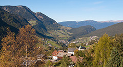 Aussicht vom Balkon